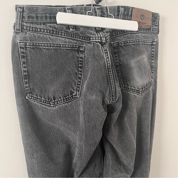 Wrangler Black Light Wash Men’s Jeans 36x34 - Picture 6 of 15